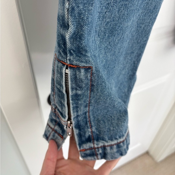 Princess Polly Barrel Jeans Size 4 - Picture 5 of 7